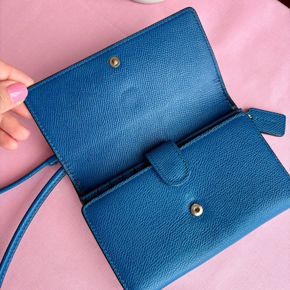 Coach 2015 Blue Crossbody Bag 63459 - Picture 4 of 7